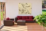 Stunning Natural Green River Fossil Fish Mural - Wyoming #327747-1